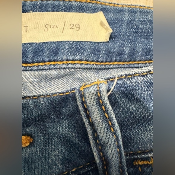 Anthropologie Pilcro Stet denims size 27 crop medium wash - Picture 14 of 16
